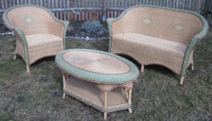 Gartenmöbel aus Rattan (privat)